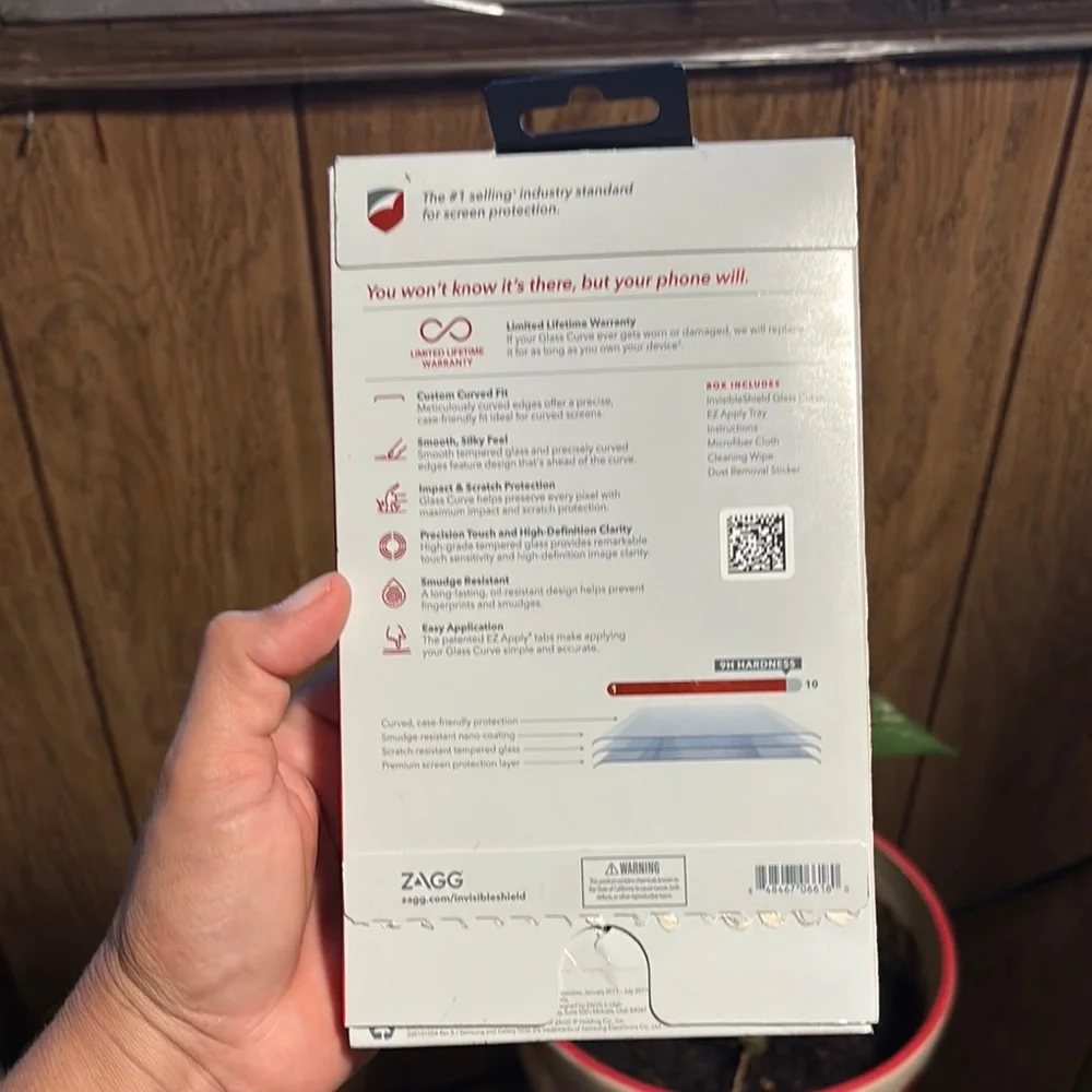 Red Screen Protector for Samsung Devices